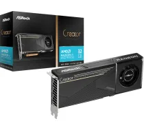 Karte Grafiskā Asrock Radeon Ai Pro R9700 Creator 32gb Gddr6 (r9700 Ct 32g)