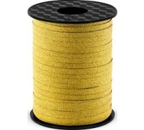 Party Deco Lenta Plastmasas Dekorēšanai Spīdošs Zelta, 5 Mm Universāls