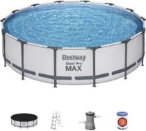 Bestway Baseins Stalażowy Pro Steel Max 427x107cm 56950 Bestway
