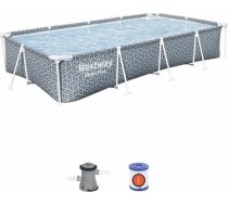 Bestway Piepūšamais Baseins Bestway Steel Pro Pelēks