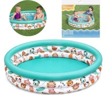 Bestway Piepūšams Baseins Dušas Paliktnis Bērniem Dzīvnieka Z Safari 122cm 51226