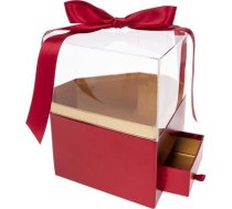 Kastīte Flower Box Diament Sarkans Rozette