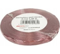 Lenta Satīna Brudny Rozā 6mm X 32m
