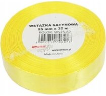 Lenta Satīna Kanarkowy 25mm X 32m