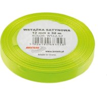 Lenta Satīna Zaļš Neona 12mmx32m