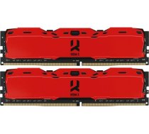 Atmiņa Goodram Irdm X, Ddr4, 16 Gb, 3200mhz, Cl16 (ir-xr3200d464l16sa/16gdc)