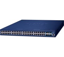 Switch Planet Planet Gs-6311-48t6x Layer 3 48-port 10/100/1000t + 6-port 10g Sfp+ Managed Ethernet Switch (hardware-based Layer 3 Ripv1/v2, Ospfv2 Dynamic Routing, Supports Erps Ring) (gs-6311-48t6x) Pārvaldāmie L3 Gigabit Ethernet (10/100/1000) Debeszils
