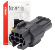 Zł?cze Elektriskie ūdensizturīgs Komplekts 3 Pin 2.2mm Amio-04347