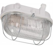 Orno Oval 100 7063nb Gaismeklis Apgaismojuma, 100w, E27, Ip54, Abažūrs Stikla, Tērauda Vāks, Bāze Bakelitowa