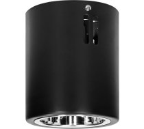 Lampa Griestu Orno Korin 10, Gaismeklis Tips Downlight, 60w, E27, Tērauds, Melna