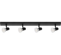 Lampa Griestu Orno Rio Sp 4, Gaismeklis Sienas-griestu, Gu10 Max. 4x60w, Ip20, Melna