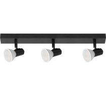 Lampa Griestu Orno Rio Sp 3, Gaismeklis Sienas-griestu, Gu10 Max. 3x60w, Ip20, Melna