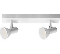 Lampa Griestu Orno Rio Sp 2, Gaismeklis Sienas-griestu, Gu10 Max. 2x60w, Ip20, Balta