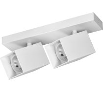 Lampa Griestu Orno Kubar Sp 2, Gaismeklis Sienas-griestu, 2xgu10, Ip20, Balta