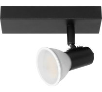Lampa Griestu Orno Rio Sp 1, Gaismeklis Sienas-griestu, Gu10 Max. 60w, Ip20, Melna