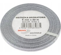 Ziemassvētku Rotājums Teka Wst±żka Spīdošs Sudraba 6mmx22m
