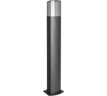 Orno Peonia Gaismeklis Dārza Stabs, E27, Max. 15w, Ip54, 75 Cm, Melna