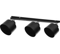 Lampa Griestu Orno Lisa Gaismeklis Sienas-griestu, Moc Max. 3x60w, E27, Melna, Sloksne