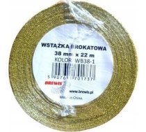 Ziemassvētku Rotājums Brewis Wst±żka Spīdošs Zelta 38mmx22m