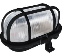 Orno Sotoa, Gaismeklis Apgaismojuma, E27, Max. 15w, Ip54, Abažūrs Stikla, Vāks Plastmasas, Melna