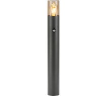 Orno Salvia Gaismeklis Dārza Stabs Ar Sensoru Pir, E27, Max. 15w, Ip54, 50cm, Pelēks