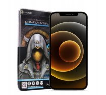 X-one Stikls Rūdīts Full Cover Extra Strong Privacy - Priekš Iphone 17 Air (full Glue) Melns