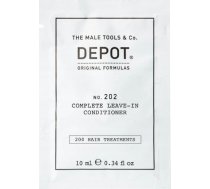 Alterna Depot, 200 Hair Treatments No. 202, Botanical Complex, Hair Leave-In Conditioner, For Hydration, 10 ml For Men