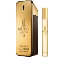 Set Paco Rabanne: 1 Million, Eau De Toilette, For Men, 100 ml + 1 Million, Eau De Toilette, For Men, 10 ml For Men