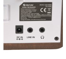 Radio DAB+/FM Denver DAB-30DW dark wood
