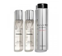 Chanel Allure Homme Sport Cologne Edc Aerosols 3x20ml