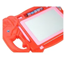 Magnetic Drawing Board Red Elephant with Stamps