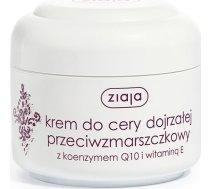 Ziaja Krēms ādai Dojrzałej Pretgrumbu Z Koenzymem Q10 I Witaminą E 50ml