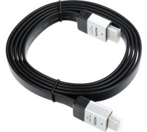 Kabelis Oem Kabelis Hdmi Do Hdmi 4k 60hz High Speed With Ethernet Wer. 2.0 Blisteris 1,5 M Melns