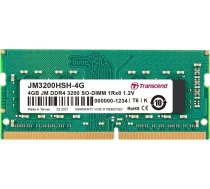 Atmiņa Portatīvajam Datoram Transcend Transcend Jetram Jm3200hsh-4g Modulis Atmiņas 4 Gb 1 X 4 Gb Ddr4 3200 Mhz