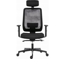 Krēsls Biroja Powerton Powerton Ergonomisks Krēsls Biroja Lucie, Melns