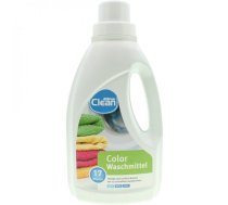 Veļas mazgāšanas līdzeklis clean color 1l 4326470473578
