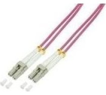 LogiLink Logilink - Patch- Cable - LC Multi- Mode (M) - LC Multi- Mode (M) - 1 m - glass fiber - 50/125 Micrometer - OM4 - halogen free (FP4LC01)