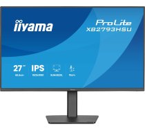 Iiyama Prolite Xb2793hsu-b1 Monitors Datora 68,6 Cm (27") 1920 X 1080 Px Full Hd Led Melns