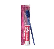 Hiskin_set Smile Zobu Pasta 30ml + Birste Zobu Red + Tualetes Piederumu Soma