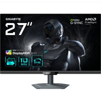 Gigabyte G27u Monitors Datora 68,6 Cm (27") 3840 X 2160 Px 4k Ultra Hd Led Melns