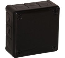 Viplast Kārba Virsmas tukšs 12 Wlotów Vp-41 Melna Ip55 98x98x42mm 041-05
