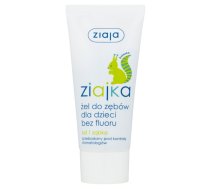 Ziaja_ziajka Gēls Zobu Bērniem Bez Fluoru 50ml