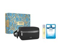 Set Versace Man Eau Fraiche Edt Aerosols 100ml + Edt Aerosols 10ml + Pouch