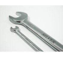 Silver Komplekts Atslēgu Plakans-gredzenveida Ar Sprūdratu Silver /8gab. Exsk-008-01