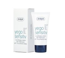 Ziaja_yego Sensitiv Spf10 Mitrinošs Krēms Vīriešiem Aizsardzība Zema 50ml