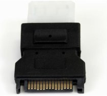 Startech Molex - Sata, Melns (lp4satafm)