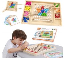 Viga Toys Viga Koka Spēle Bumbas Złap I Dopasuj Puzle