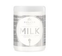Kallos_milk Hair Mask With Milk Protein Maska Z Wyciągiem Proteiny Mlecznej Matiem Sausiem Un Bojātiem 1000ml