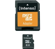 Karte Intenso Microsdhc 8 Gb Class 4 (3403460)