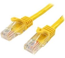 Startech Rj-45 Cat5e Vīriešu-Vīriešu 0,5m Dzeltens (45pat50cmyl)